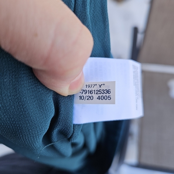 American Eagle teal mini skirt large new without tags - Picture 5 of 6